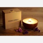 Price and Buy Dream-Inspired Wooden Candle – Natural Wick & Wooden Bowl