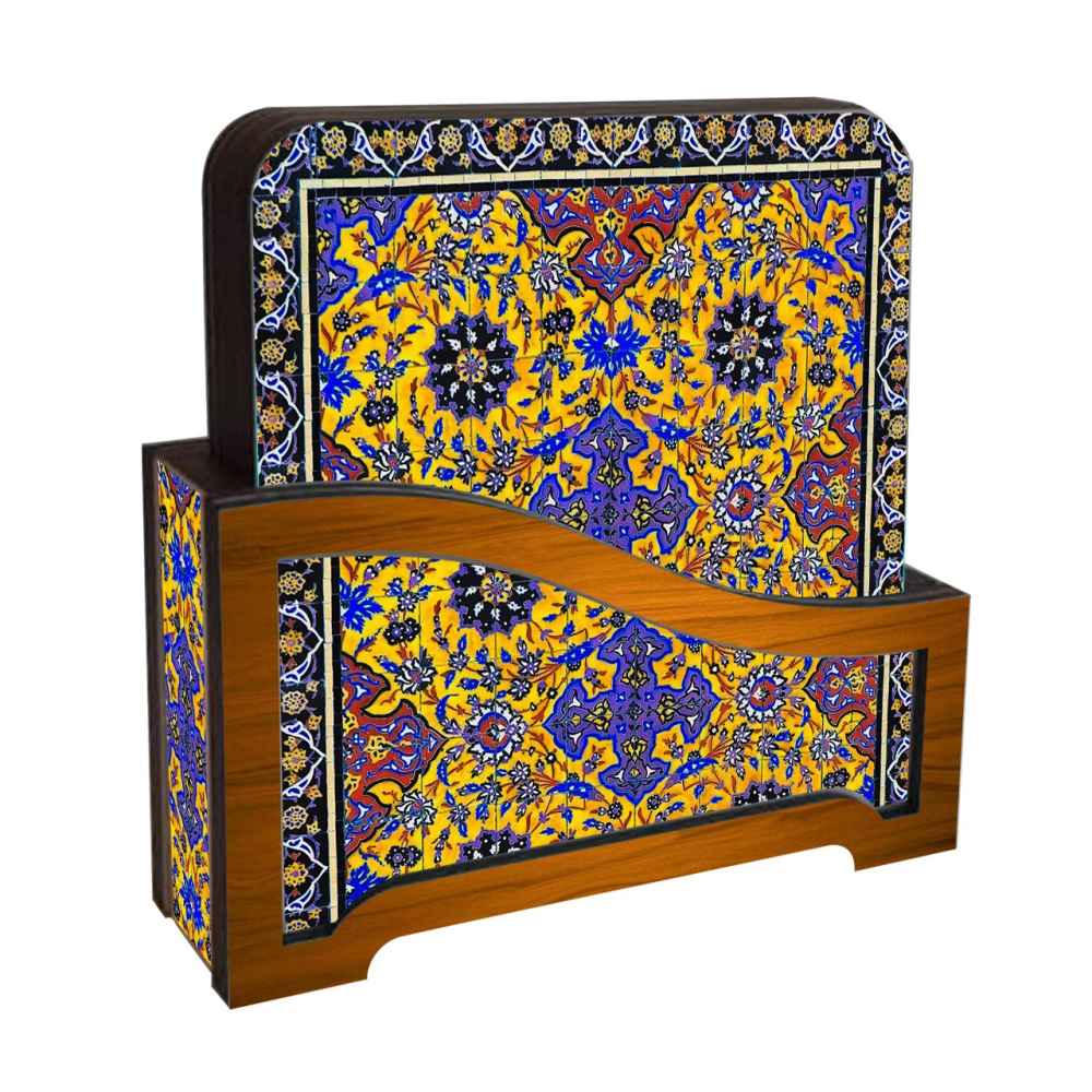 Price and Buy Drink Coaster Set & Holder With Persian Inspired Artistic Design Diana