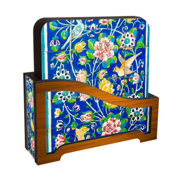 Price and Buy Drink Coaster Set & Holder With Persian Inspired Artistic Design Floral_68fc464aa286b.jpeg Price and Buy Drink Coaster Set & Holder With Persian Inspired Artistic Design Floral
