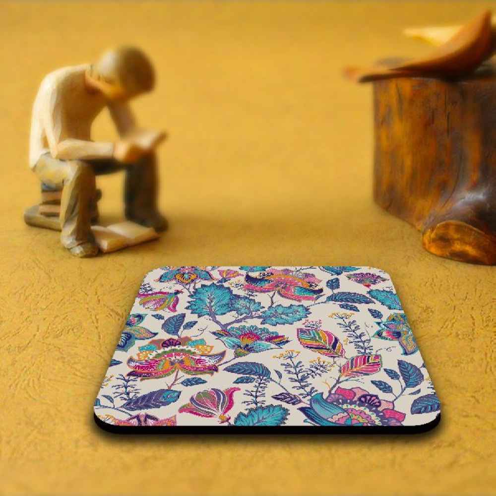 Price and Buy Drink Coaster Set & Holder With Persian Inspired Artistic Design Kiana - Image 3