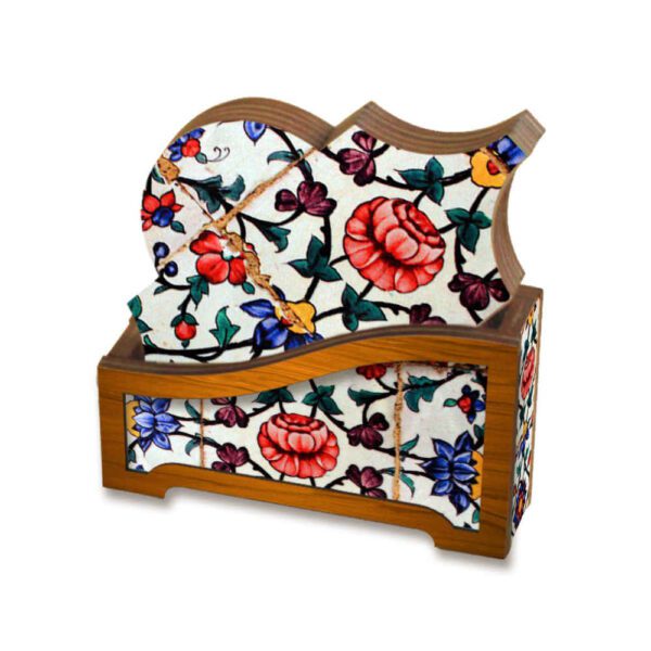 Price and Buy Drink Coaster Set & Holder With Persian Inspired Artistic Design Negar_68fc45e3f1d59.jpeg Price and Buy Drink Coaster Set & Holder With Persian Inspired Artistic Design Negar