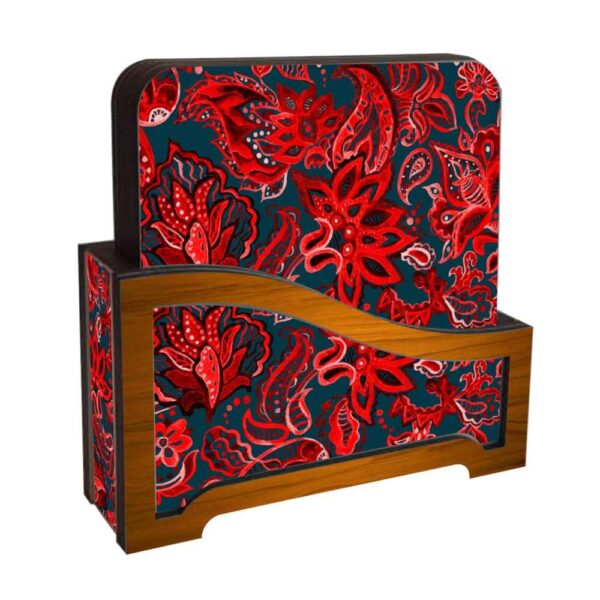 Price and Buy Drink Coaster Set & Holder With Persian Inspired Artistic Design Sorkh_68fc45cf77801.jpeg Price and Buy Drink Coaster Set & Holder With Persian Inspired Artistic Design Sorkh