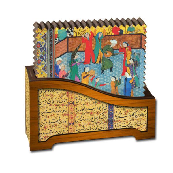 Price and Buy Drink Coaster Set & Holder With Persian Inspired Artistic Design Stamp_68fc45c6a5617.jpeg Price and Buy Drink Coaster Set & Holder With Persian Inspired Artistic Design Stamp