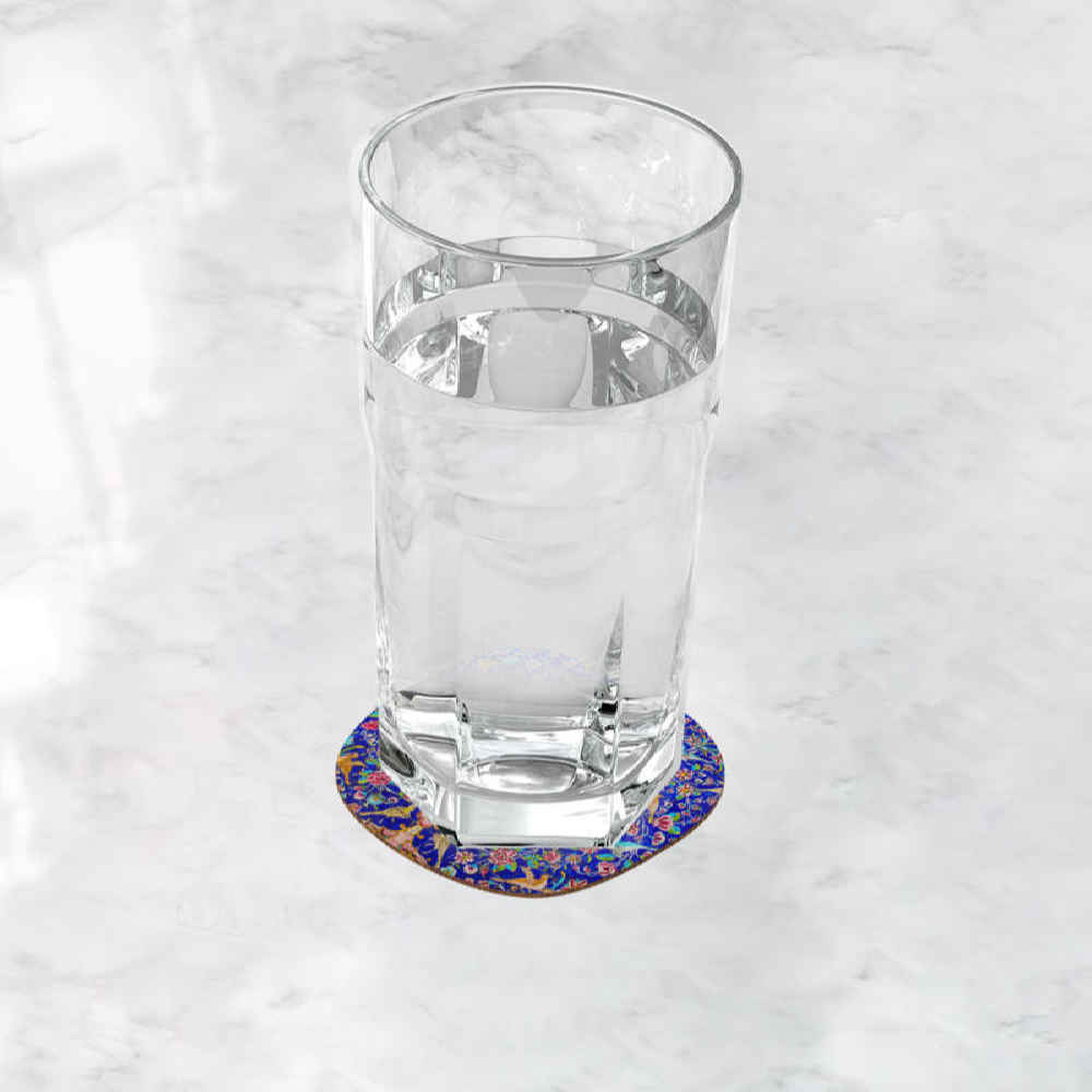 Price and Buy Drink Coaster Set With Persian Inspired Artistic Design Sonati - Image 3