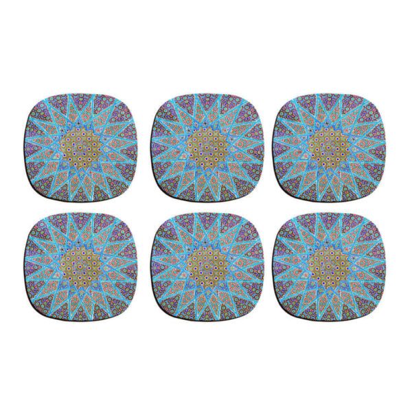 Price and Buy Drink Coaster Set With Persian Inspired Mandalas Design_68fbae10e7553.jpeg Price and Buy Drink Coaster Set With Persian Inspired Mandalas Design