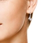 Price and Buy Drop Earrings with Butterfly Design for Women - Image 4