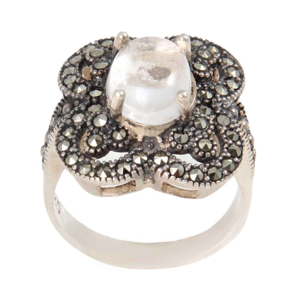 Price and Buy Dur-e Najaf Silver Ring For Women Artisan Yeganeh