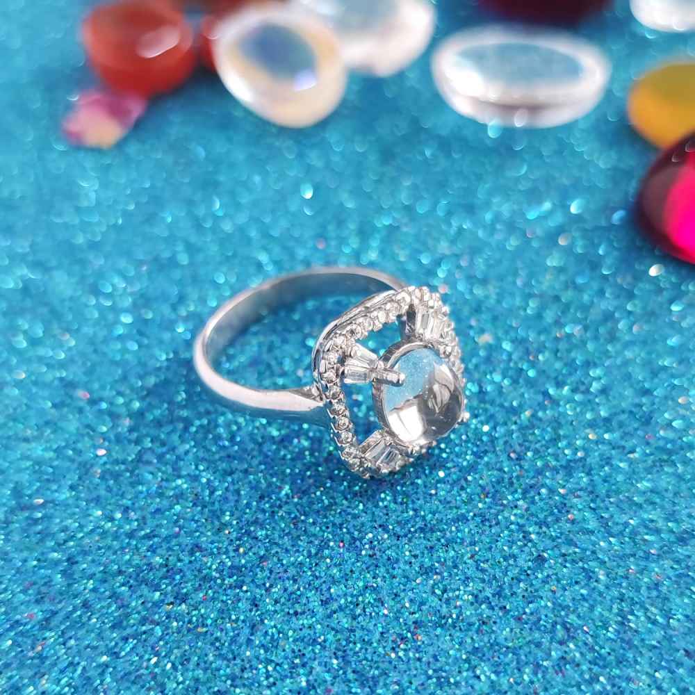 Price and Buy Dur-e Najaf Silver Ring For Women Engagement Bliss Leili - Image 3