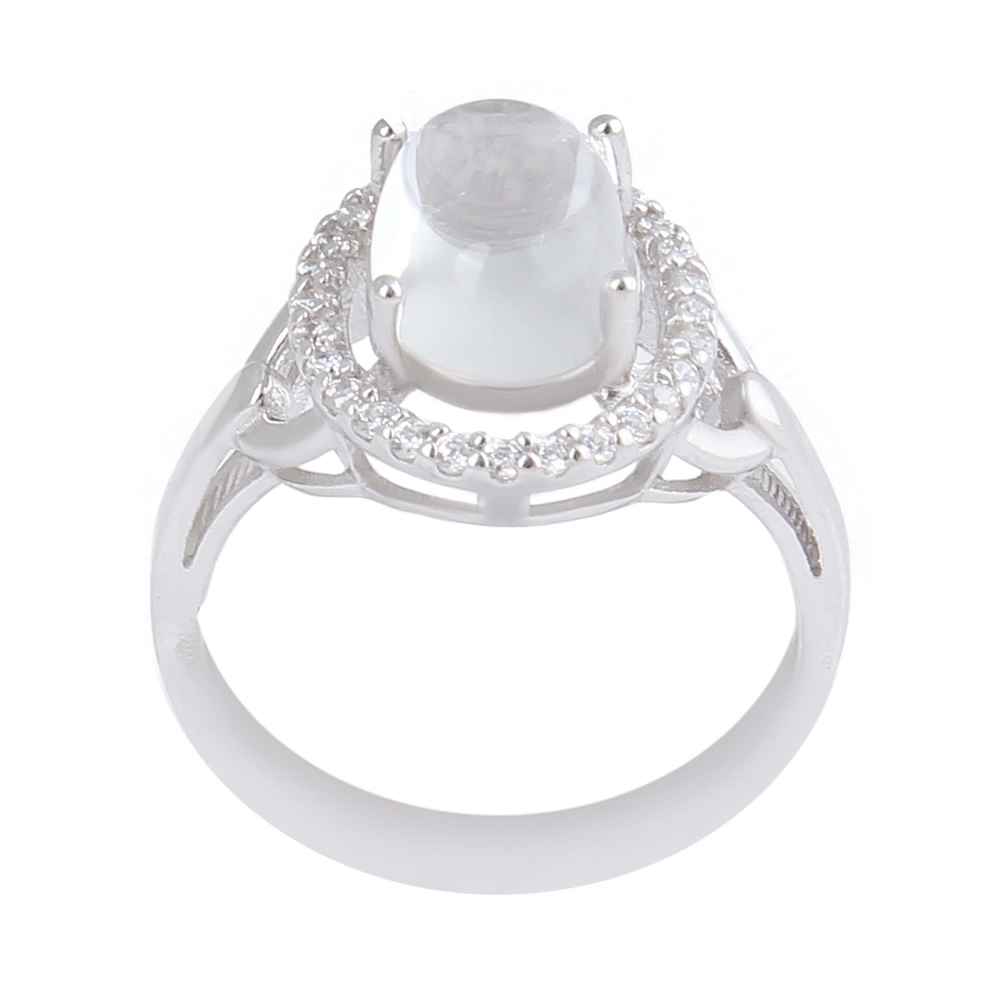 Price and Buy Dur-e Najaf Silver Ring For Women Engagement Bliss Lina
