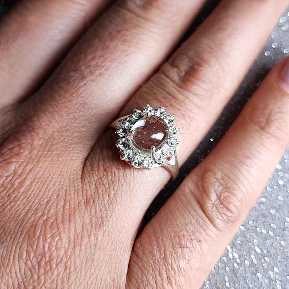 Price and Buy Dur-e Najaf Silver Ring For Women Engagement Bliss Nasrin - Image 3