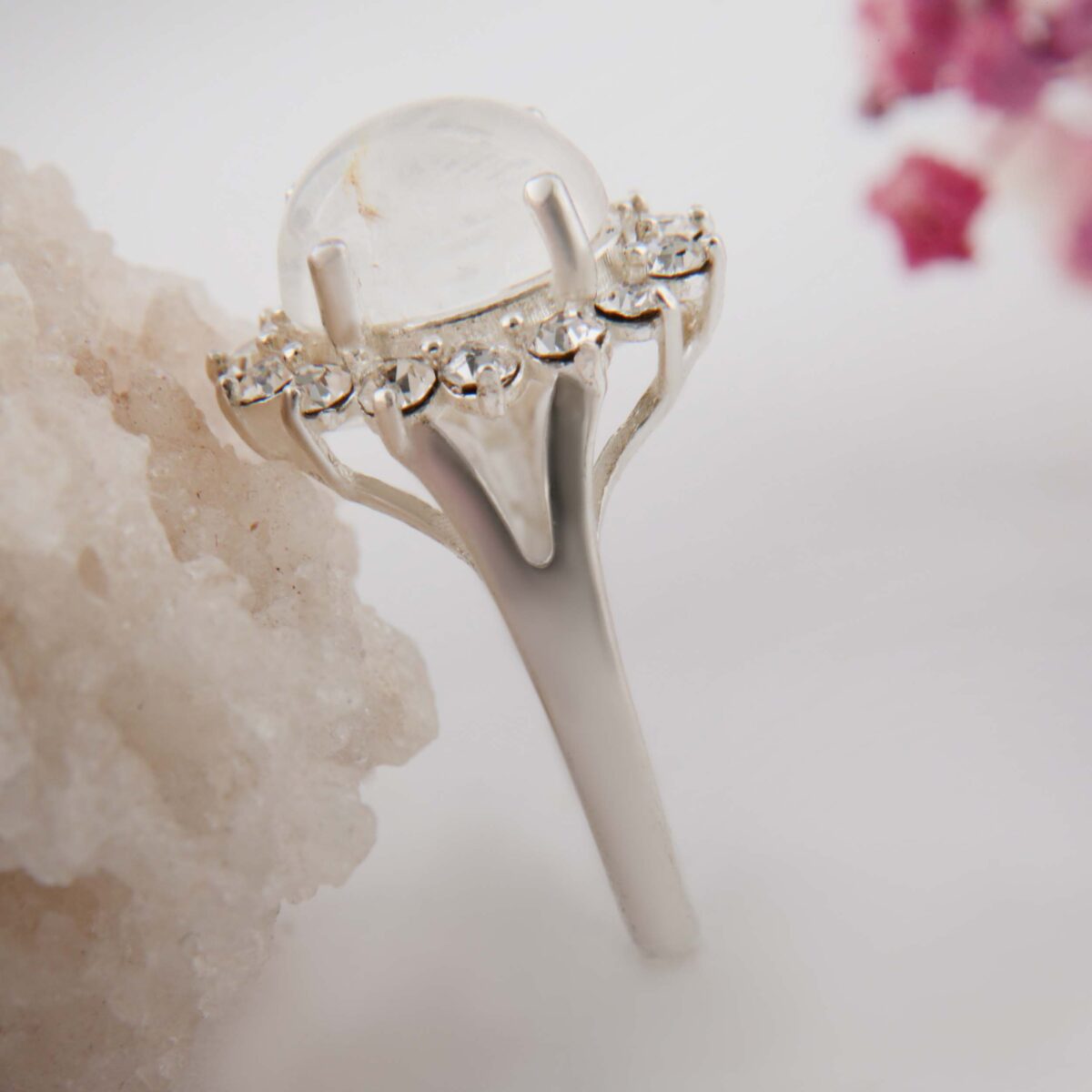 Price and Buy Dur-e Najaf Silver Ring For Women Engagement Bliss - Image 4