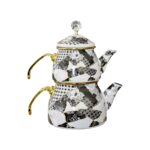Price and Buy Durable Enamel Teapot and Kettle Set – Heat Resistant & Stylish