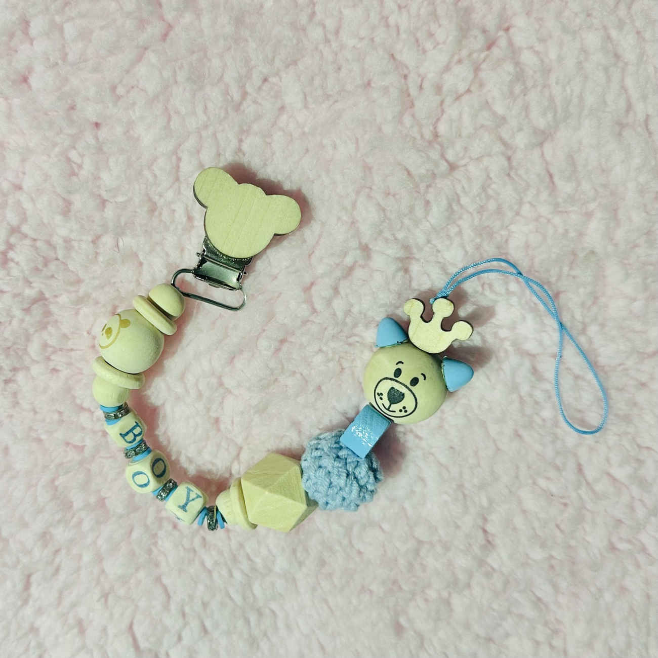 Price and Buy Durable Pacifier Clip for Boys & Girls – Prevents Lost or Dropped Pacifiers_6903b4008dd47.jpeg Price and Buy Durable Pacifier Clip for Boys & Girls – Prevents Lost or Dropped Pacifiers - Image 3