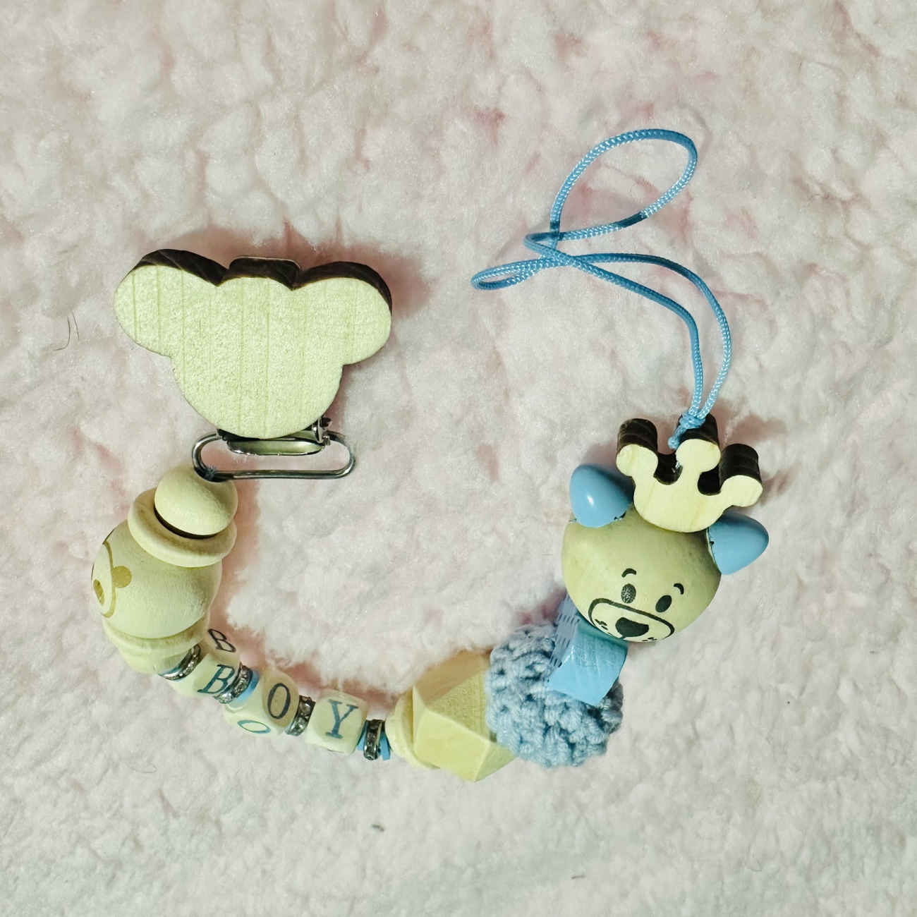 Price and Buy Durable Pacifier Clip for Boys & Girls – Prevents Lost or Dropped Pacifiers_6903b40378694.jpeg Price and Buy Durable Pacifier Clip for Boys & Girls – Prevents Lost or Dropped Pacifiers - Image 4