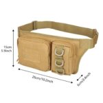 Price and Buy Durable Tactical Waist Bag with 3 Packet – Suitable for Hiking, Camping, Etc - Image 6
