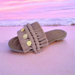 Price and Buy Dusty Pink Macramé Sandals – Perfect for Beautiful, Confident Women - Image 6