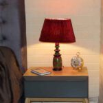 Price and Buy Eclectic Ceramic Table Lamp Handcrafted Afra - Image 3