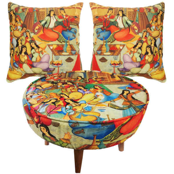 Price and Buy Eclectic Velvet Footstool & Cushions Set Inspired by Persian Art_68f5438aa59a9.jpeg Price and Buy Eclectic Velvet Footstool & Cushions Set Inspired by Persian Art