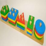 Price and Buy Educational Wooden Toy – Montessori Colorful Shapes Suitable for Kids - Image 3