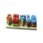 Price and Buy Educational Wooden Toy – Montessori Colorful Shapes Suitable for Kids - Image 5