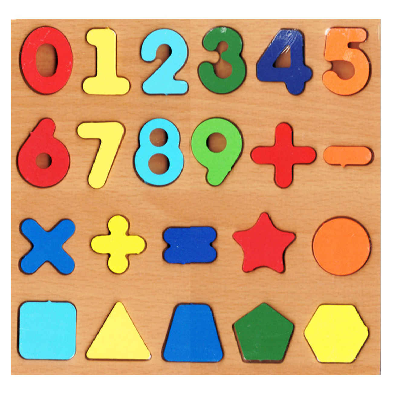 Price and Buy Educational Wooden Toy – Numbers & Shapes for Sorting and Stacking_6903a61775194.jpeg Price and Buy Educational Wooden Toy – Numbers & Shapes for Sorting and Stacking - Image 1