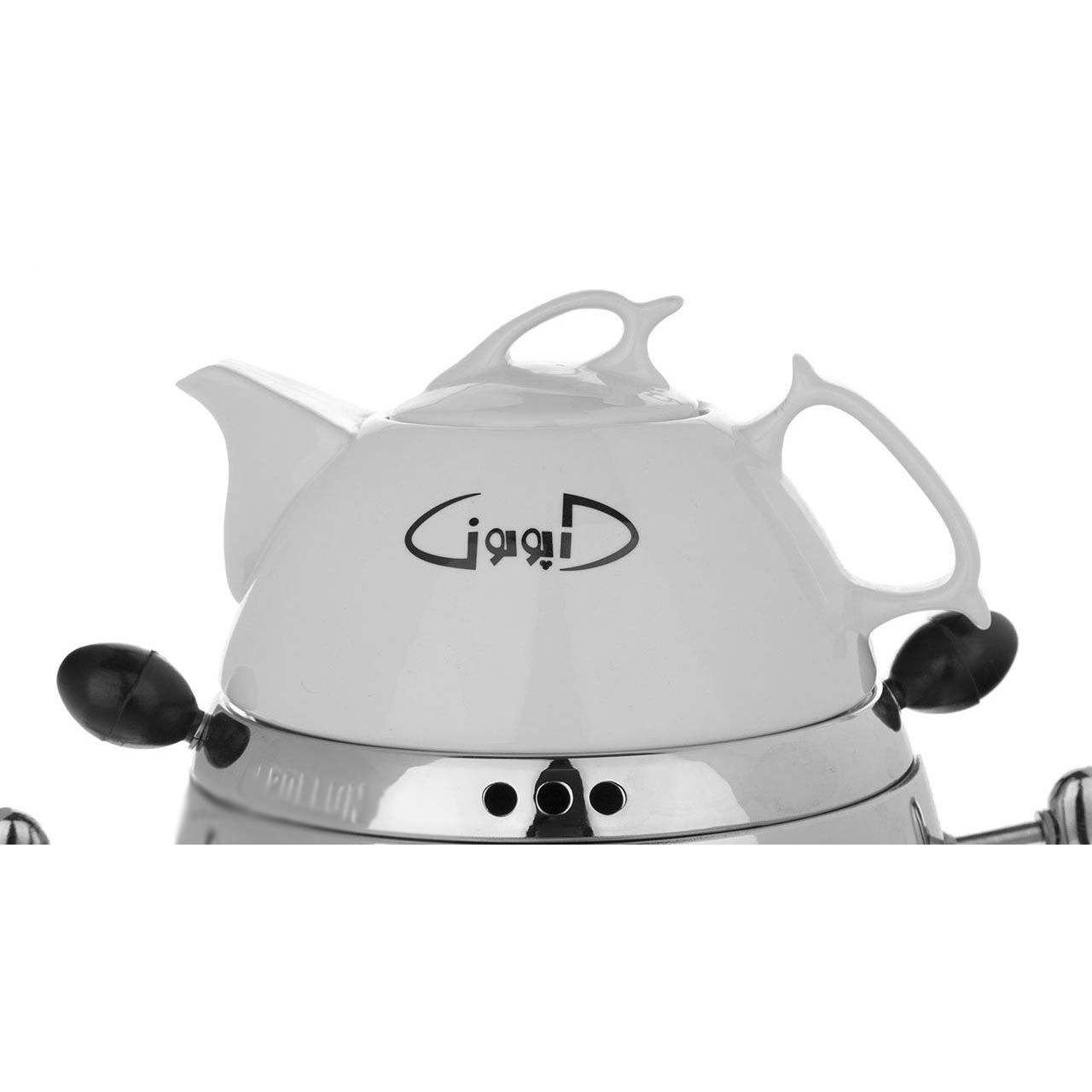 Price and Buy Electric Steel Samovar Tea Maker Smooth Finish 6-Liter - Image 4