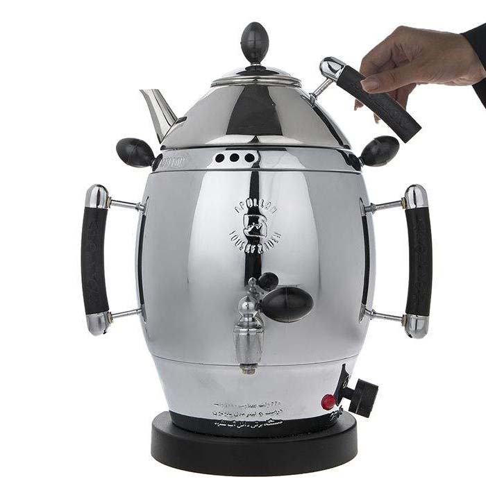 Price and Buy Electric Steel Samovar Tea Maker Smooth Finish 6-Liter - Image 5