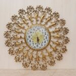 Price and Buy Elegant and Timeless Brass Wall Clock with Classic Design for a Refined Look