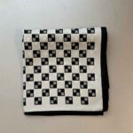 Price and Buy Elegant Black & White Mini Scarf – A Timeless Fashion Accessory - Image 5