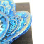 Price and Buy Elegant Blue Mirror Key Holder – Handcrafted in Wood & Ceramic for Timeless Appeal - Image 3