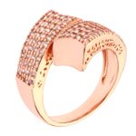 Price and Buy Elegant Brass Ring for Women in Bronze