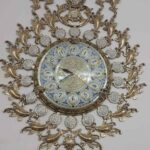 Price and Buy Elegant Brass Wall Clock with Large 28cm Dial and Gem Accents for a Touch of Vintage Charm - Image 3