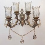 Price and Buy Elegant Brass Wall Sconce – Traditional Style Lighting for Hallways & Bedrooms