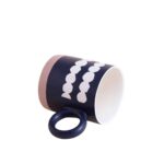 Price and Buy Elegant Ceramic Mug – Dishwasher & Microwave Safe with Pearl Design - Image 3