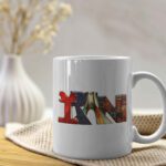 Price and Buy Elegant Ceramic Mug with Classic Graphic Iran Design – Perfect for Hot & Cold Beverage