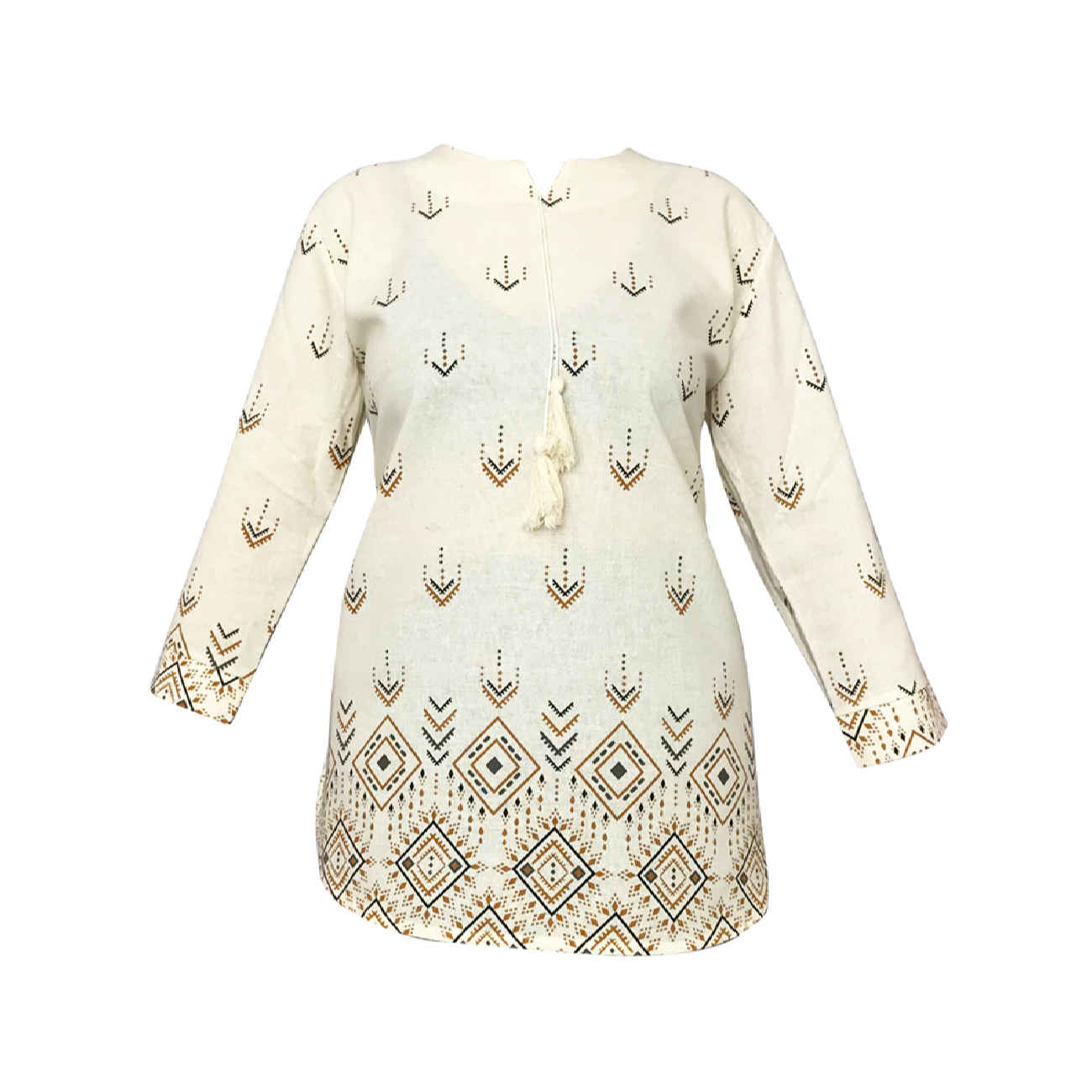 Price and Buy Elegant Cream Manto with Stunning Rhombus Design_69033c91c7660.jpeg Price and Buy Elegant Cream Manto with Stunning Rhombus Design - Image 1