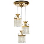 Price and Buy Elegant Crystal Cluster Pendant Ceiling Light for a Luxurious Glow