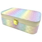 Price and Buy Elegant Faux Leather Jewelry Box for Travel, Home Storage & Gift
