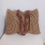 Price and Buy Elegant Handwoven Raffia Handbag – Crafted with Soft Paper Yarn - Image 3
