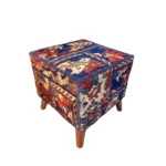 Price and Buy Elegant Iranian Carpet Pouf A Blend of Culture and Comfort