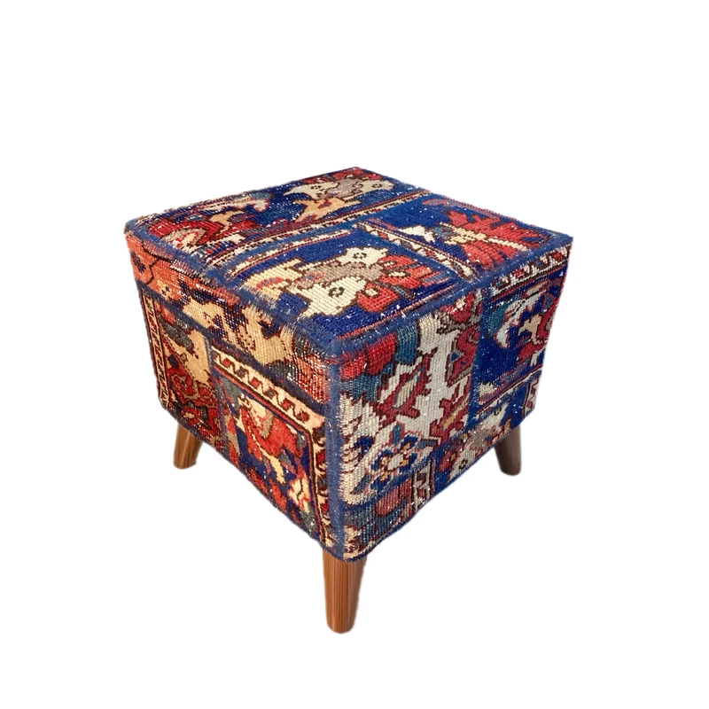 Price and Buy Elegant Iranian Carpet Pouf A Blend of Culture and Comfort_690225b7462b2.webp Price and Buy Elegant Iranian Carpet Pouf A Blend of Culture and Comfort - Image 1