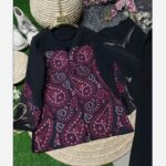 Price and Buy Elegant Iranian Manto Set with Traditional Boteh Jeghe Pattern – Timeless Persian Style - Image 3