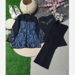 Price and Buy Elegant Iranian Manto Set with Traditional Boteh Jeghe Pattern – Timeless Persian Style - Image 9