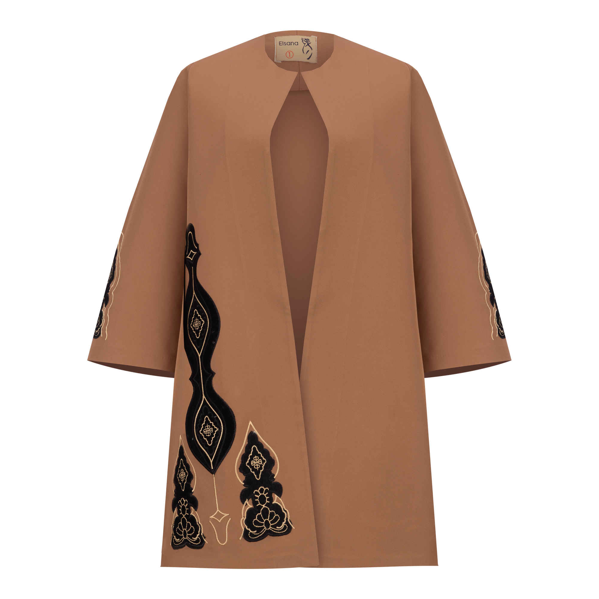 Price and Buy Elegant Iranian Manto with Round Neckline – Lightweight & Chic Suitable for All Seasons_69033f994cd5b.jpeg Price and Buy Elegant Iranian Manto with Round Neckline – Lightweight & Chic Suitable for All Seasons - Image 1