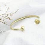 Price and Buy Elegant Knot-Style Bracelet – Non-Fading & Hypoallergenic, Everyday Use in Gold