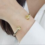 Price and Buy Elegant Knot-Style Bracelet – Non-Fading & Hypoallergenic, Everyday Use in Gold - Image 3