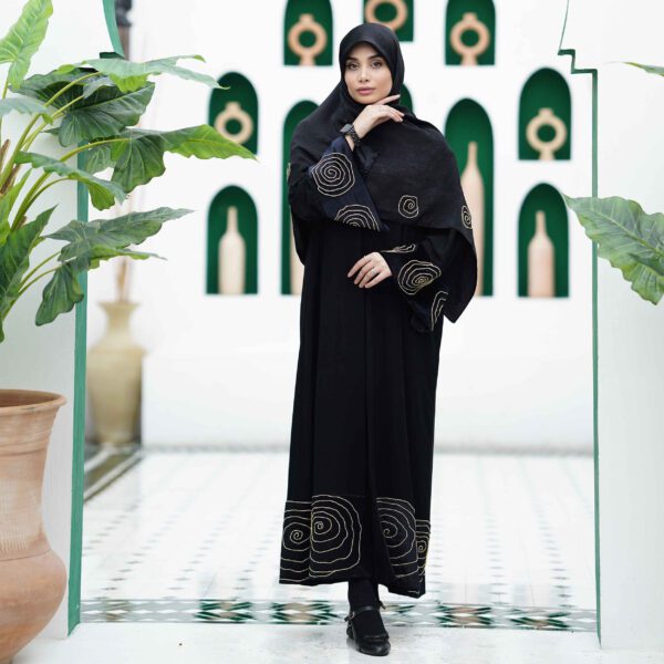 Price and Buy Elegant Loose Fit Abaya for Muslim Women with Embroidered Roses_690020c3b4082.jpeg Price and Buy Elegant Loose Fit Abaya for Muslim Women with Embroidered Roses