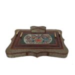 Price and Buy Elegant Motif – Handcrafted Wooden Pen Holder in Floral Design