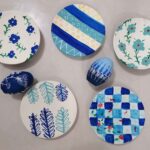 Price and Buy Elegant Persian Haft Seen Set with Intricate Floral Painted Pattern – A Perfect Nowruz Display Set of 7