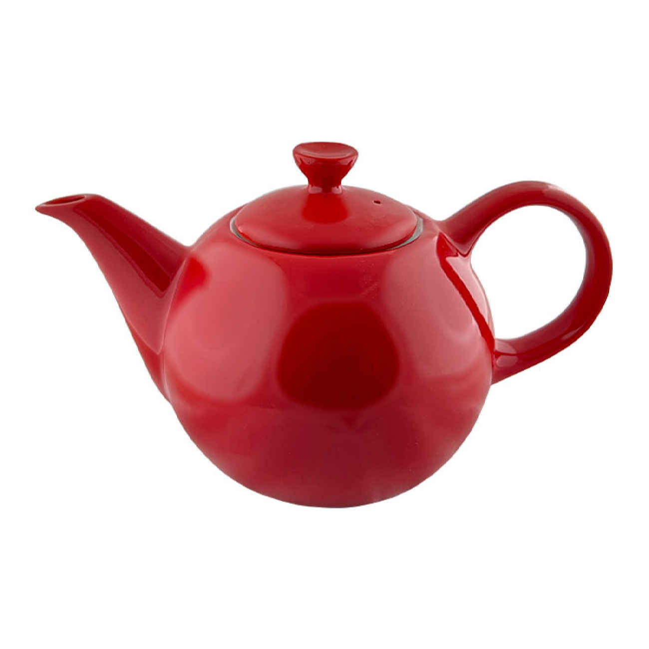 Price and Buy Elegant Porcelain Serving Teapot in Red